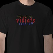 Vidiots CD Logo T